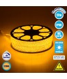 GLOBOSTAR® EPISLIM 70503 Ταινία LED 12W-m 1020lm-m 120° DC 220-240V Αδιάβροχη IP65 96 x SMD2835 Chip-m Ultra Θερμό Λευκό 2200K Dimmable - Epistar SMD Chip - Μ100 x Π1 x Υ0.5cm - 3 Χρόνια Εγγύηση
